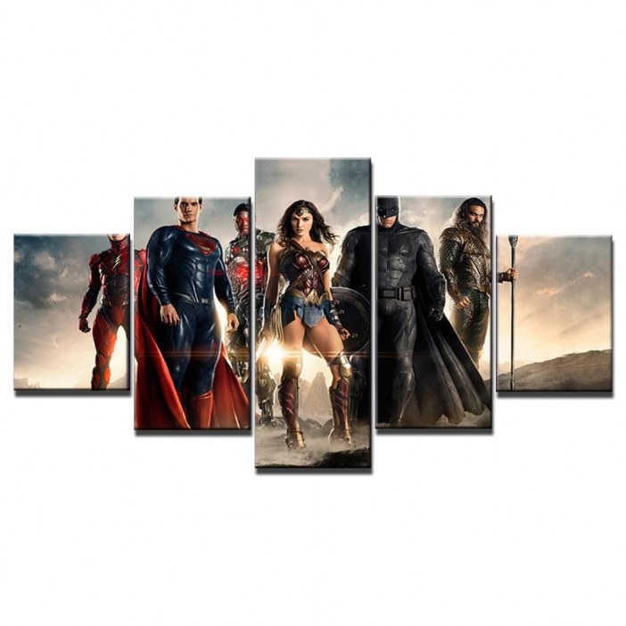 Tableau La Ligue des Justiciers