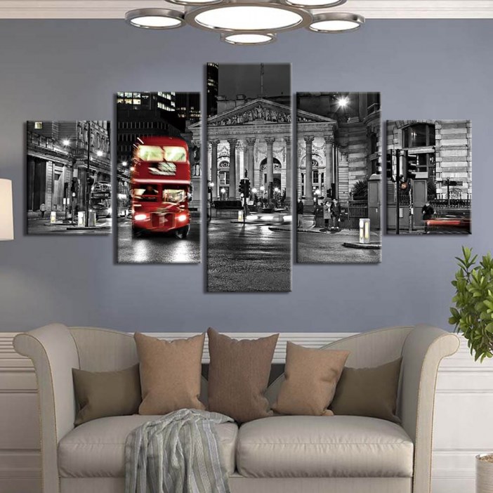 Tableau Londres noir et blanc