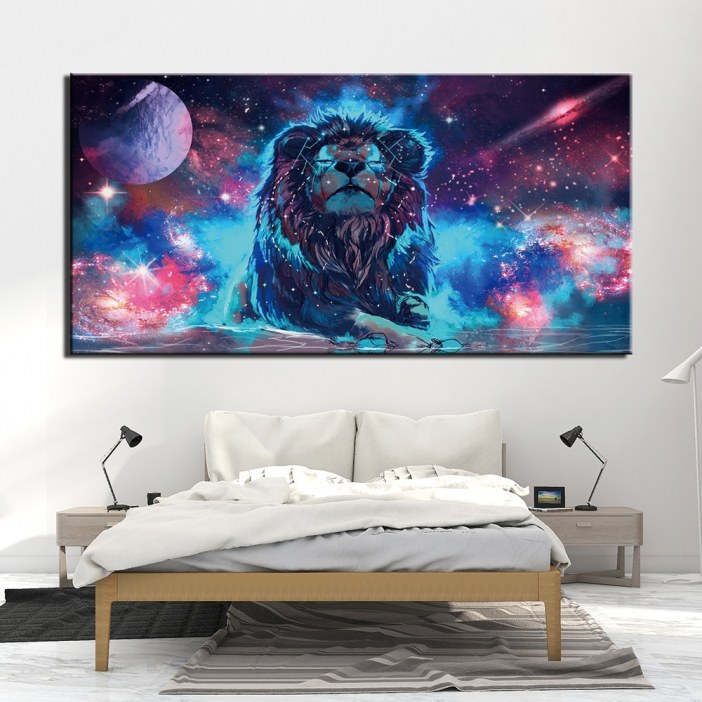 Tableau constellation lion