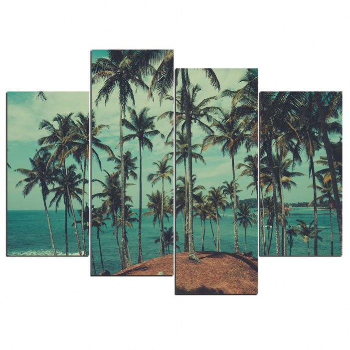 Tableau palmiers