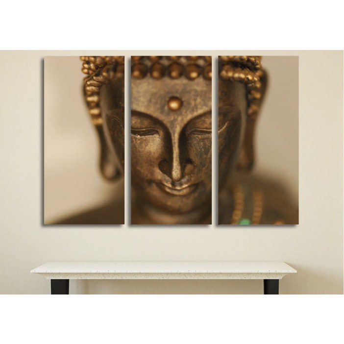 Tableau tête de Bouddha