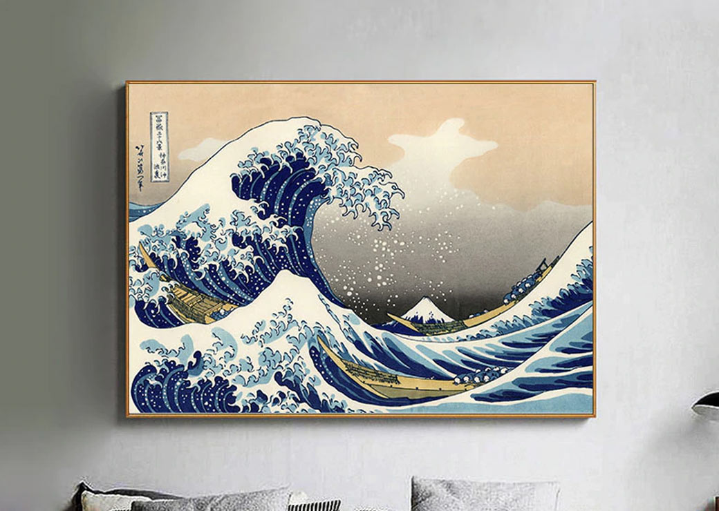 Tableau vague de Kanagawa