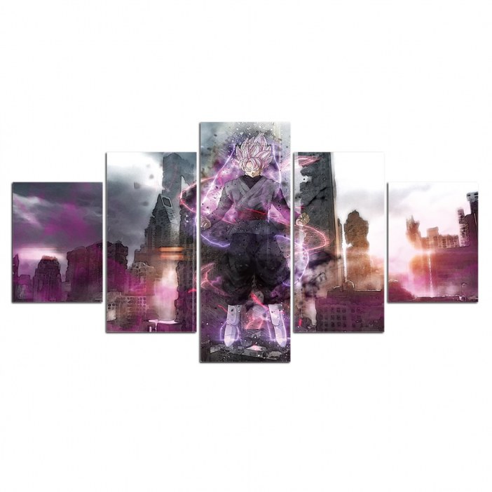 Tableau Black Goku Super Sayian