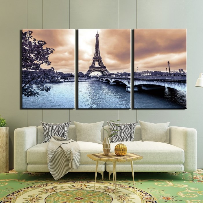 Tableau tour Eiffel du pont d’Iena