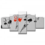 Tableau suite royale Tableau Poker Tableau Sport
