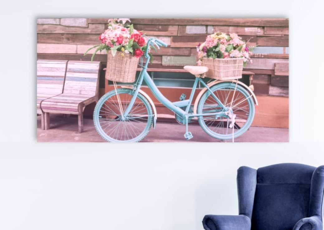 Tableau vélo vintage