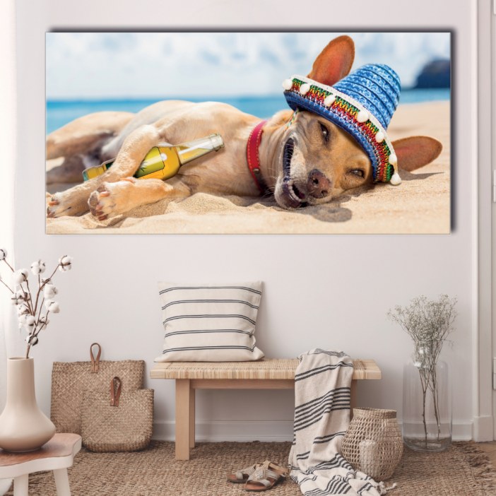 Tableau Chien mexicain Tableau Animaux Tableau Chien