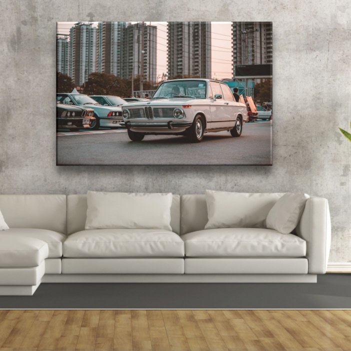 Tableau BMW 2002 Tableaux originaux Tableau BMW Tableau Voiture taille: XXS|XS|S|M|L|XL|XXL