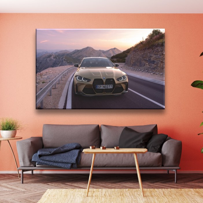 Tableau BMW M4 G82 Tableaux originaux Tableau BMW Tableau Voiture taille: XXS|XS|S|M|L|XL|XXL