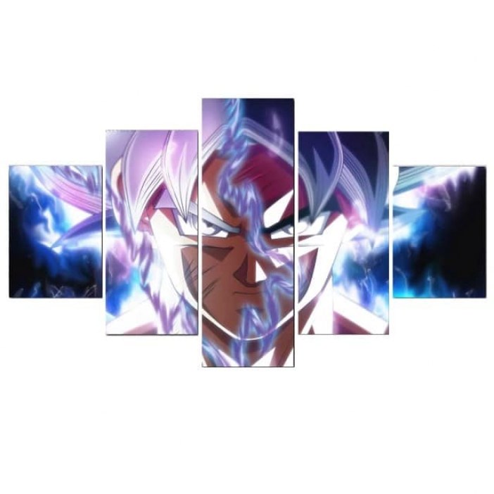 Tableau Son goku invocation d’attaque Tableau Geek Tableau Dragon Ball Z couleur: Multicolore