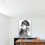 Tableau autoportrait Napoléon Bonaparte vintage Tableau Napoleon taille: XS|S|M|L|XL|XXL