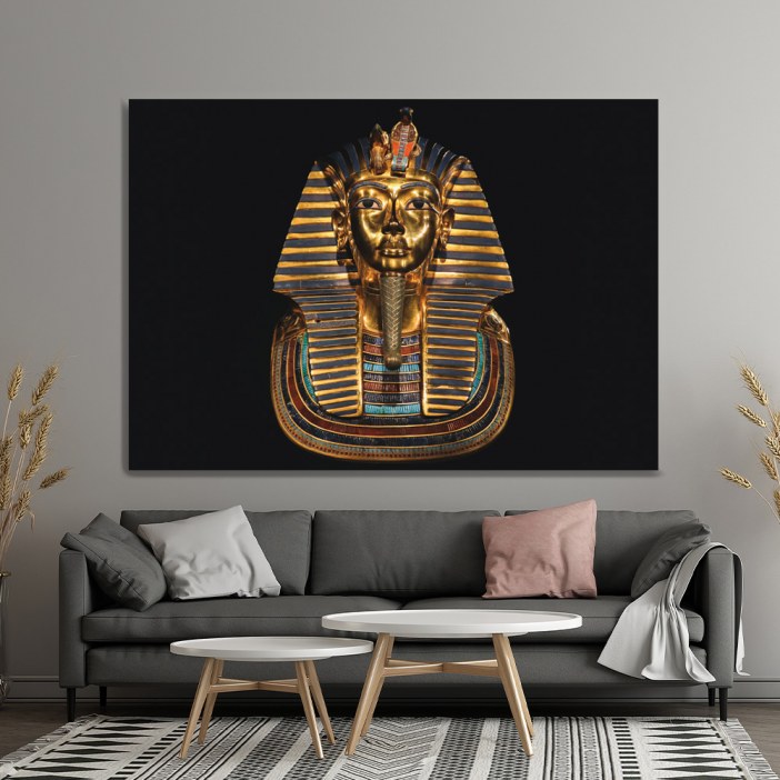 Quadro Máscara Funerária de Tutankhamun