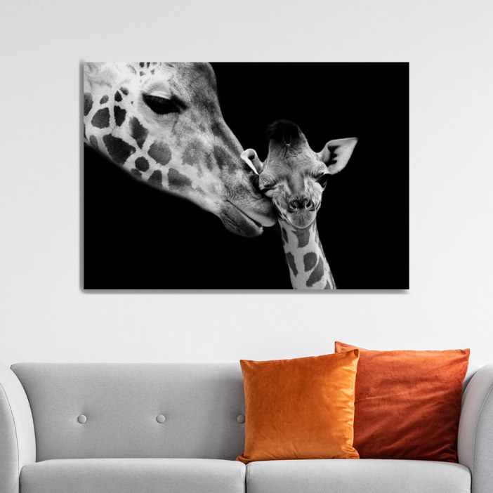 Quadro Girafa e a sua cria